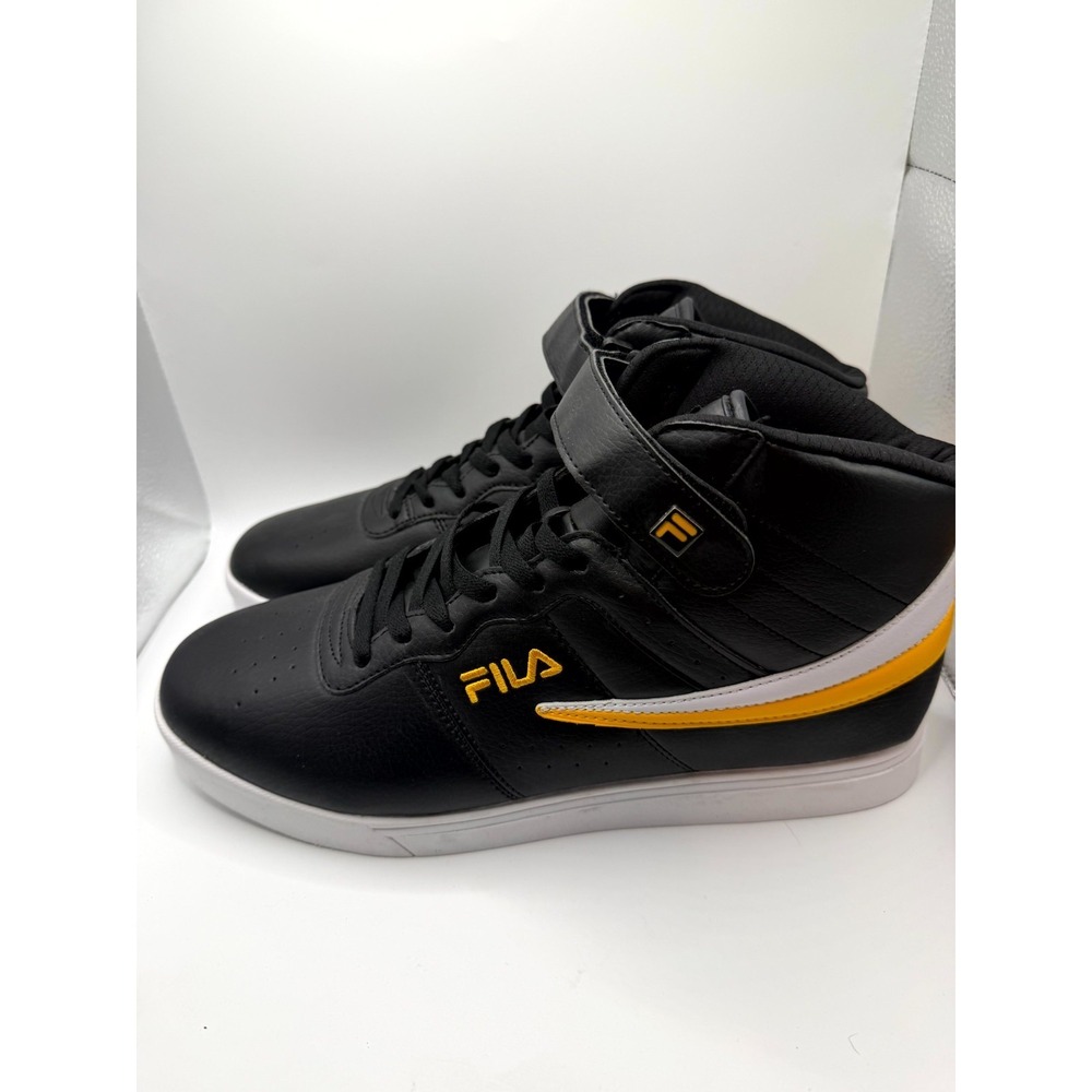 Fila Vulc 13 1FM01054-016 Men 13 Sneaker Black High Top Basketball Athletic Shoe - Picture 2 of 9